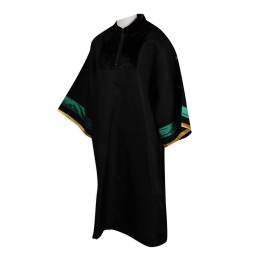 DA113 Design graduation gown  Half chest zipper Graduation gown manufacturer DA113 Design graduation gown  Half chest zipper Graduation gown manufacturer